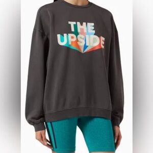 The Upside Multicolor Gray Sweater